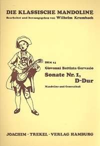 Gervasio, G B: Sonate D-Dur Nr.1