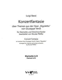 Bassi, L: Konzertfantasie über Themen aus der Oper "Rigoletto"
