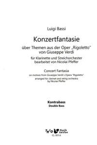 Bassi, L: Konzertfantasie über Themen aus der Oper "Rigoletto"