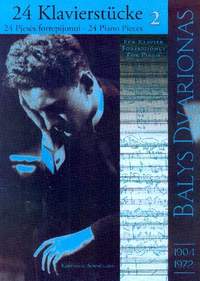 Dvarionas, B: 24 Klavierstücke Band 2 (Nr.12-24)