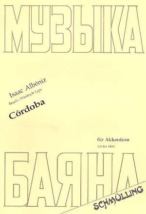 Albéniz, I: Cordoba