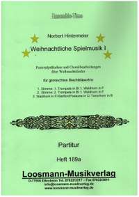 Hintermeier, N: Weihnachtliche Spielmusik Band 1