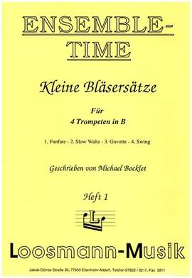 Bocklet, M: Kleine Bläsersätze Band 1