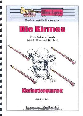 Gortheil, B: Die Kirmes für 3 Klarinetten und Bassklarinette