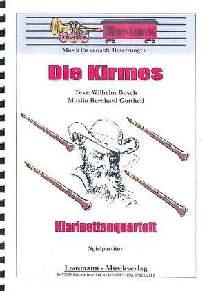 Gortheil, B: Die Kirmes für 3 Klarinetten und Bassklarinette