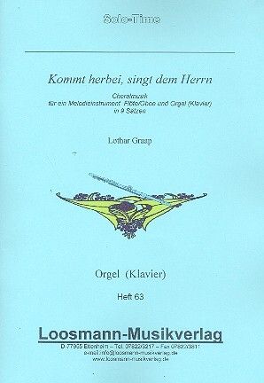 Graap, L: Kommt herbei singt dem Herrn