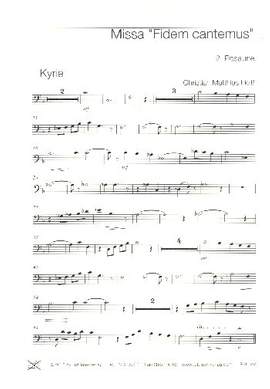 Heiß, C M: Missa "Fidem cantemus"