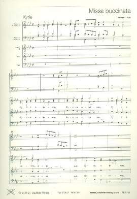 Heiß, C M: Missa buccinata
