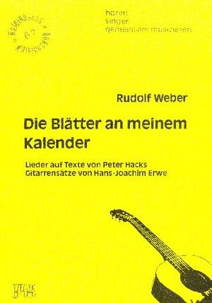 Weber, R: Die Blätter an meinem Kalender