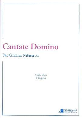 Petersson, P G: Cantate domino