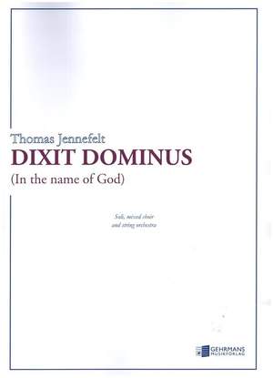 Jennefelt, T: Dixit dominus