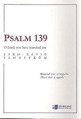 Sandstroem, S: O Lord You have searched me