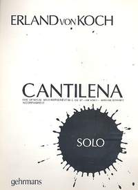 Koch, E v: Cantilena for optional solo instrument