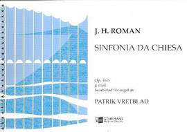 Roman, J H: Sinfonia da chiesa g-Moll op.46b