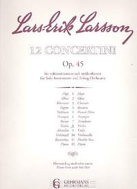 Larsson, L: Concertino op.45,8 for violin and