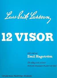 Larsson, L: 12 visor for voice and piano
