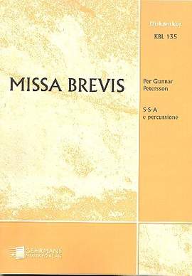 Petersson, P G: Missa brevis