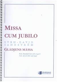 Sandstroem, S: Missa cum Jubilo (Glädjens Mässa)