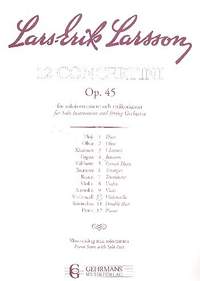 Larsson, L: Concertino op.45,10 for violoncello and string