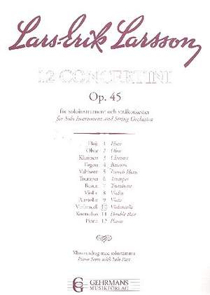 Larsson, L: Concertino op.45,10 for violoncello and string