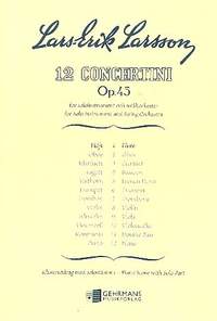 Larsson, L: Concertino op.45,1 for flute and