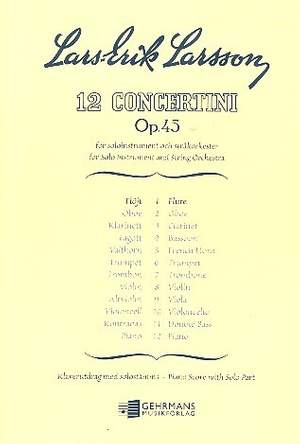 Larsson, L: Concertino op.45,1 for flute and