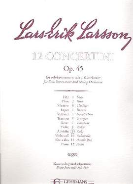 Larsson, L: Concertino op.45,9