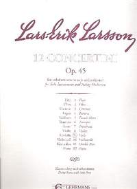 Larsson, L: Concertino op.45,9