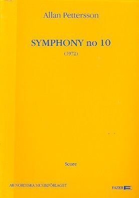 Pettersson, A: Sinfonie Nr.10