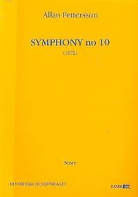 Pettersson, A: Sinfonie Nr.10
