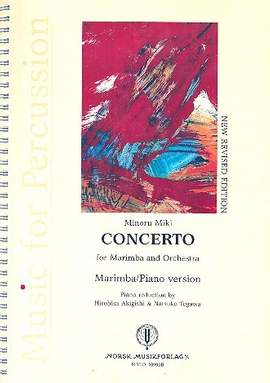 Miki, M: Concerto for marimba and orchestra