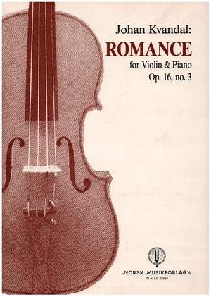 Kvandal, J: Romance op.16,3