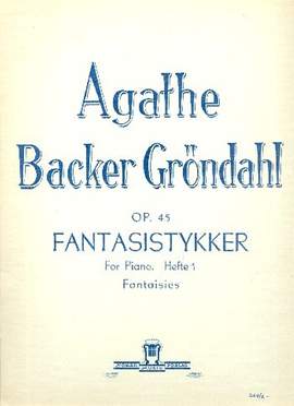 Backer Grøndahl, A: Fantasistykker op.45
