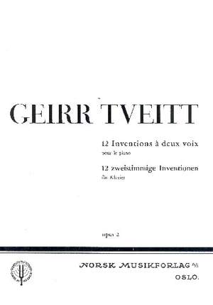 Tveitt, G: 12 Inventions à 2 voix op.2