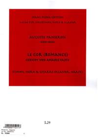 Panseron, A: Le cor (Romance) für Gesang, Horn