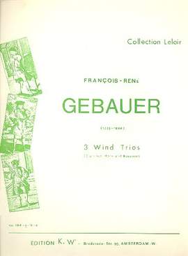 Gebauer, F R: Trio F-Dur Nr.1