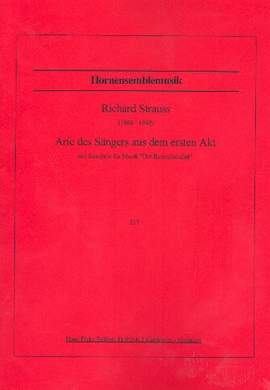 Strauss, R: Arie des Sängers aus dem ersten Akt