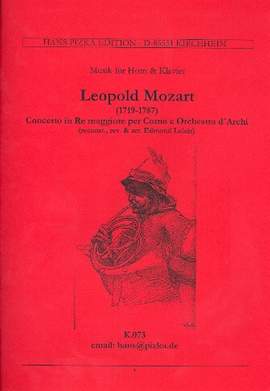 Mozart, L: Konzert D-Dur für Horn