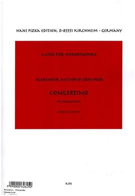 Mitushin, A: Concertino