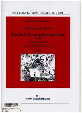 Beethoven, L v: Trio op.87