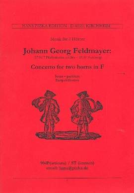 Feldmayr, J G: Konzert F-Dur Nr.1