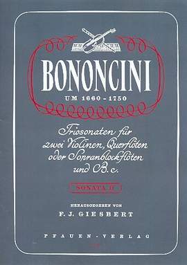 Bononcini, G B: Triosonate Nr.2