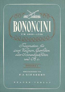 Bononcini, G B: Triosonate Nr.1