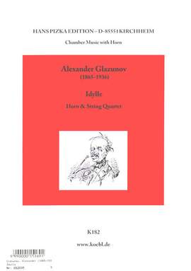 Glazunov, A: Idylle