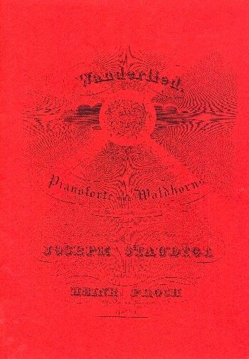 Proch, H: Wanderlied op.14