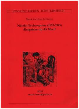 TSCHEREPNIN, N: Esquisse op.45 Nr.9