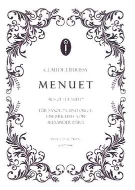 Debussy, C: Menuet aus Petite Suite
