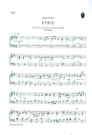 Därr, A: Kyrie
