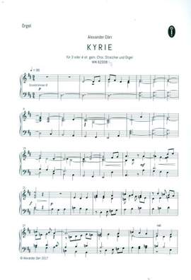 Därr, A: Kyrie