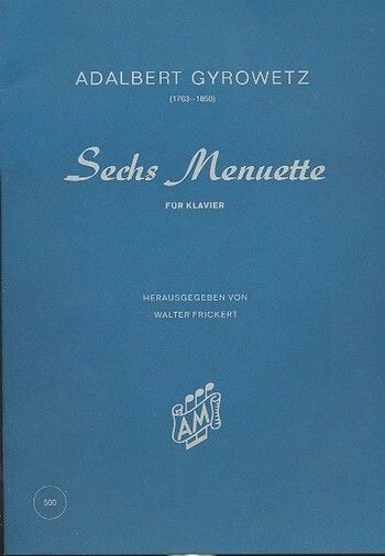 Gyrowetz, A: 6 Menuette